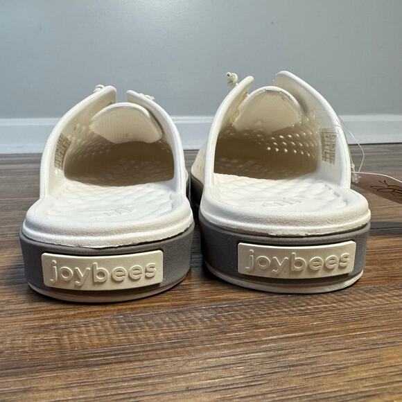 Joybees Weekend Mule Modern Women's Sz 8 Slip-On comfort Shoes Bone Pewter - Picture 3 of 7